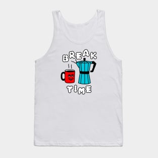 Coffee Break Time Tank Top